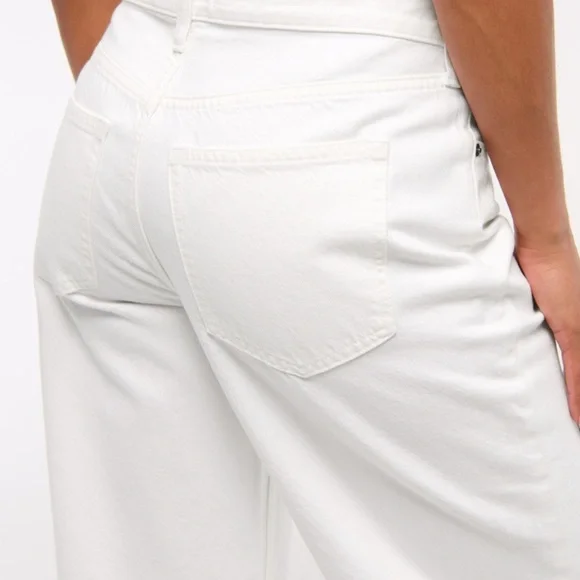 Abercrombie & Fitch The Ultra Loose Low Rise Jean Sz 27 Short - Picture 5 of 10